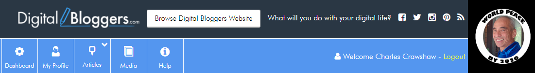 Digital Blogger Charles Crawshaw joins 27 July 2019 Digital Blogger Charles Crawshaw banner